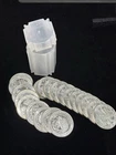 Full Tube (20) .999 Fine Silver Walking Liberty 1 Oz Rounds.