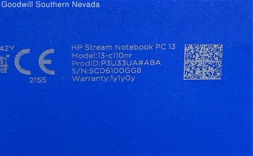 HP Stream Notebook 13 Laptop PC( Windows 10) - Picture 7 of 9