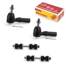 Outer Tie Rod End & Front Sway Bar Link Kit for 2000-2005 Cadillac DeVille