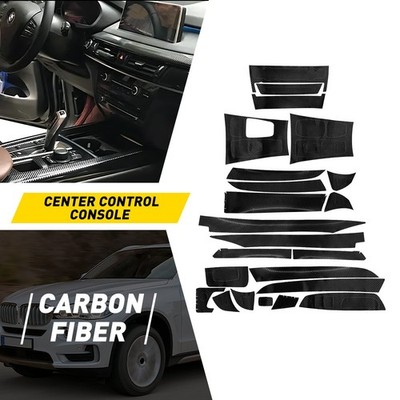 3D Carbon Fiber For 2008-2014 BMW X5/6 E70/71 1PC Decor Kit Covers Trim Stickers