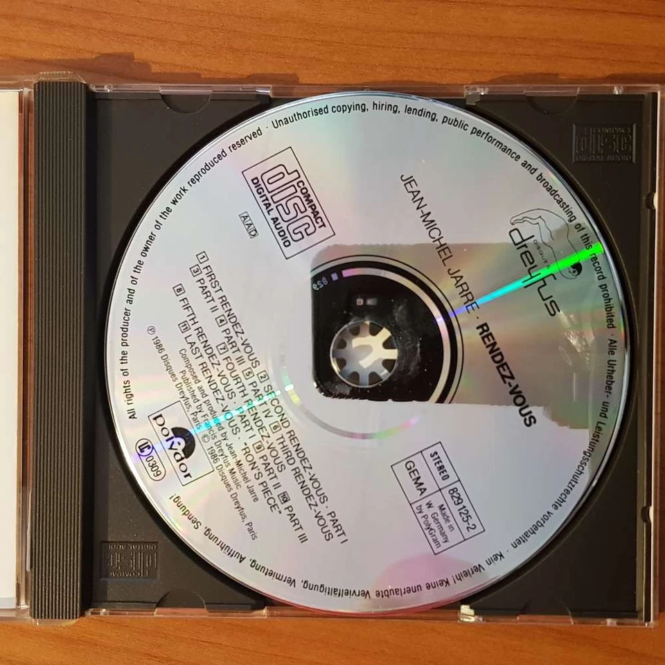 JEAN MICHEL JARRE Rendez-Vous FULL SILVER EX/EX (CD) - Bild 3 von 4