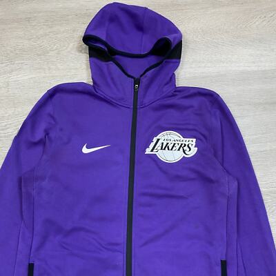バスケットボール NIKE - Lakers Nike Showtime Full-Zip Hoodie Men's Los Angeles Lakers Nike Gold 2023/24 Authentic