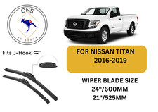 WIPER BLADES FOR NISSAN TITAN 2016-2019