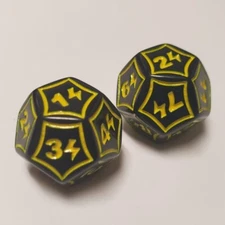 Energy Spindown d12 Compatible with Magic: The Gathering (2 Pack)