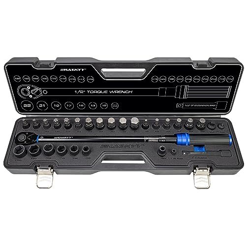 HASKYY Set Dinamometrica Professionale 1/2 50-350 Nm - Offerta Kit