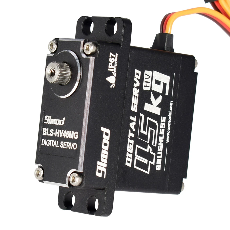 9imod BLS-HV45MG Waterproof 45KG Metal Brushless Digital Servo for RC Car Boat - Image 4 of 4