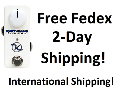 New Keeley Katana Mini Boost Guitar Effects Pedal 854295005314| eBay