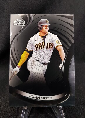 Topps Chrome Black 2022 - Juan Soto - Base - San Diego Padres