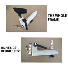 DIY Woodworking lathe tool holder base assembly cast iron tool holder seat NEW