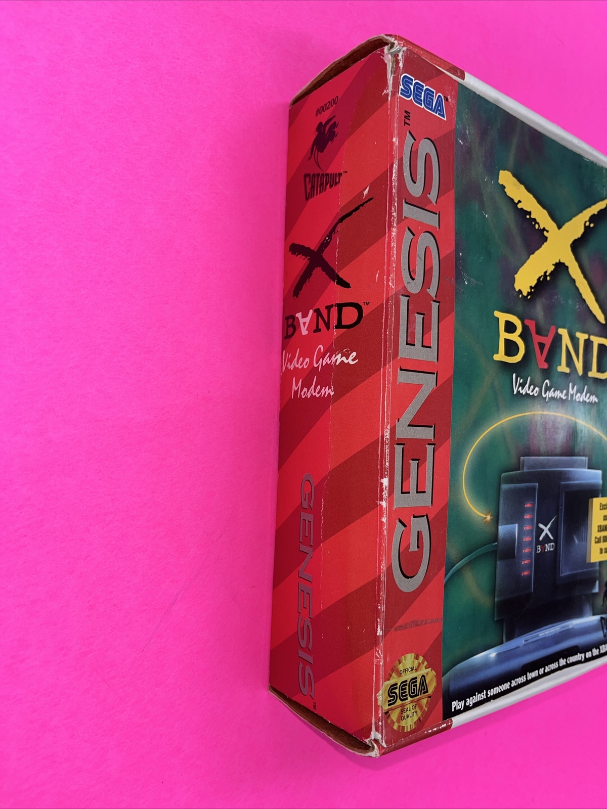 SEGA GENESIS XBand XBAND Video Game Modem Complete 796377002005 eBay