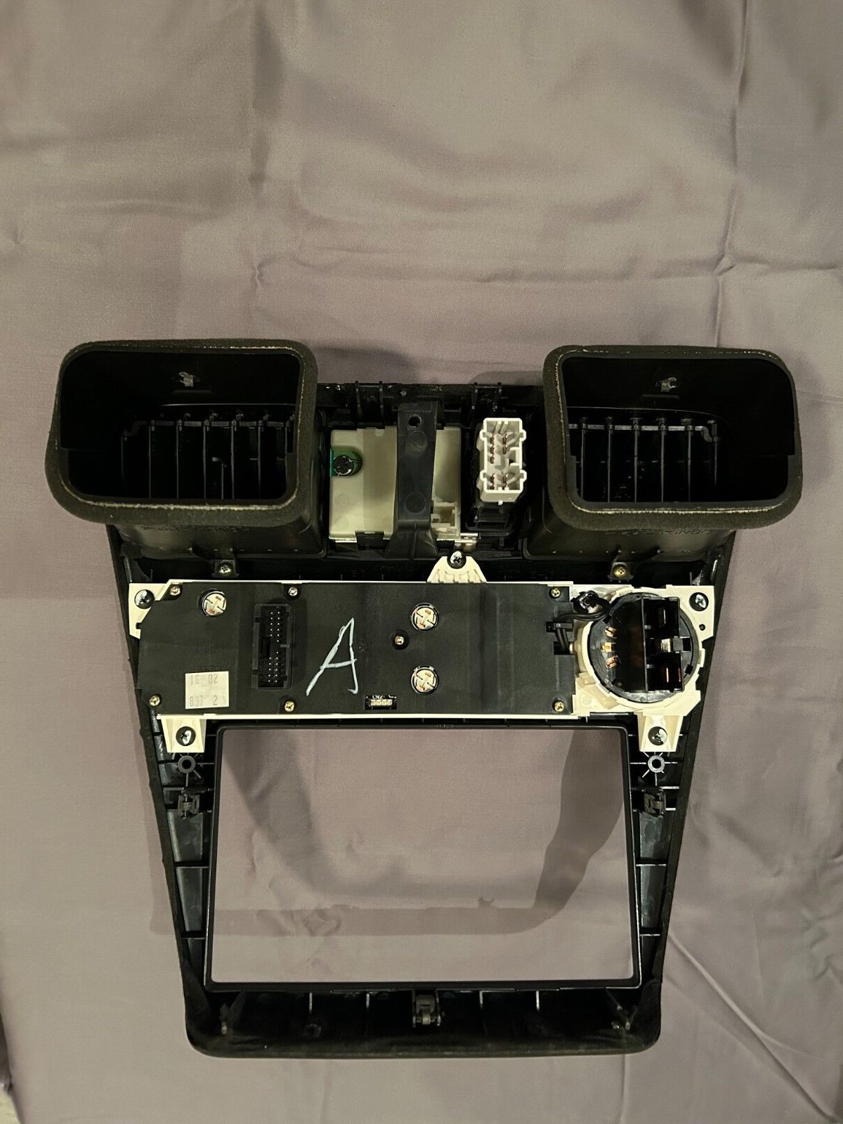 19982002 Honda Accord Climate controls panel switch AC bezel HVAC