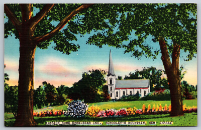 Postcard Mission Home Eben-Ezer Inc. Timothy 2:4 Schooley's Mountain, NJ H21