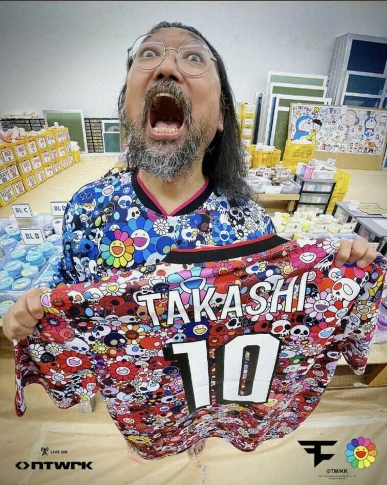 FaZe Clan x Takashi Murakami Jersey Size M Confirmed Order FaZe Clan x Takashi Murakami Jersey Size M Confirmed Order