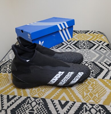 Herren Adidas Predator Freak.3 TF LL Schnürlose Fußballschuhe Größe 12 ABER PASSFORM 11
