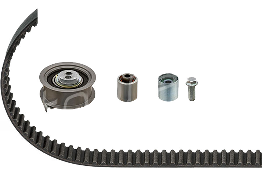 Kit courroie distribution 6F198119B Golf V Jetta Touran Passat