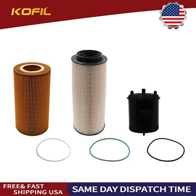 Oil & Fuel Filter Kit 1982821 2277129 For MX-13 EPA13 Engine 1948921 1922496
