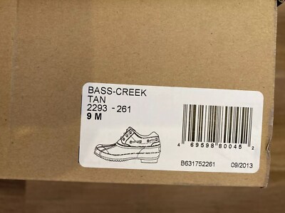 Brand New G.H. Bass & Co. Creek Men's Classic Duck Waterproof