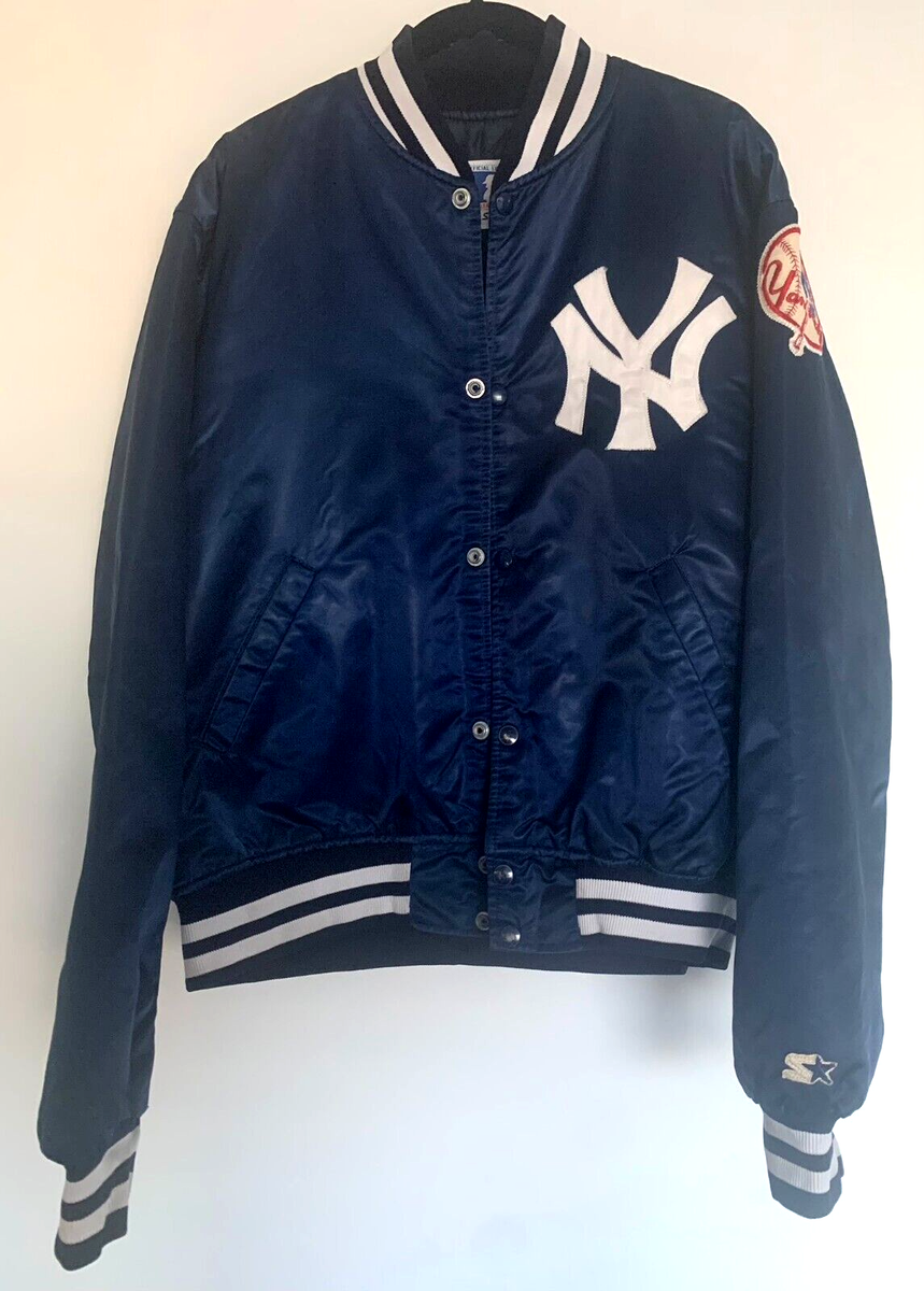 Outerwear Majestic New York Yankees Satin Bomber Jacket Vintage