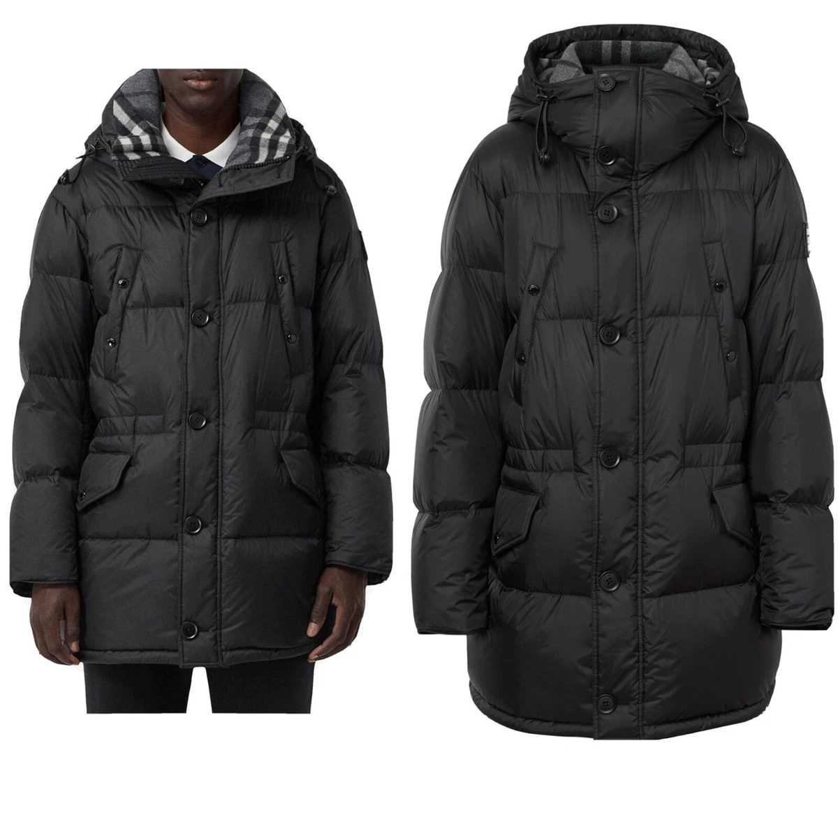 Burberry down sale filled puffer coat