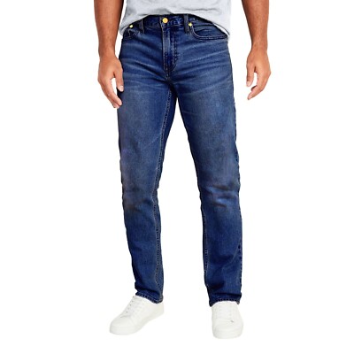 Men's Flex Stretch Slim Straight Jeans 31'' Inseam (Sizes, 30-42)