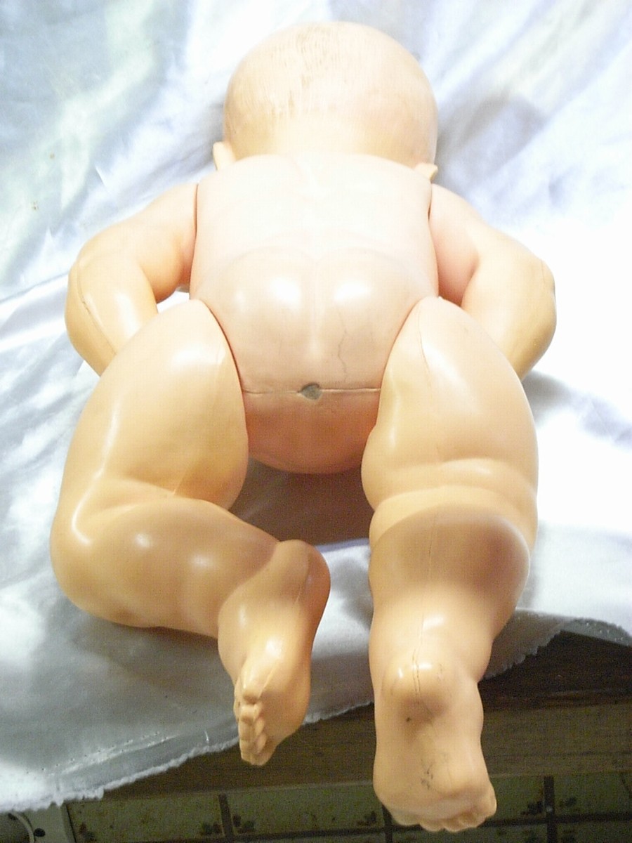 Poupon Petitcollin Tête D'Aigle - Yeux Sulfure - Poupée Ancienne Celluloïd