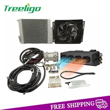 12V Under Dash Car Air Conditioner Unit Universal AC Kit Heat & Cool Mexico