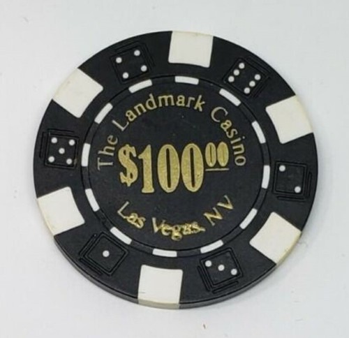 $100 Casino Chip The Landmark Casino Las Vegas, NV