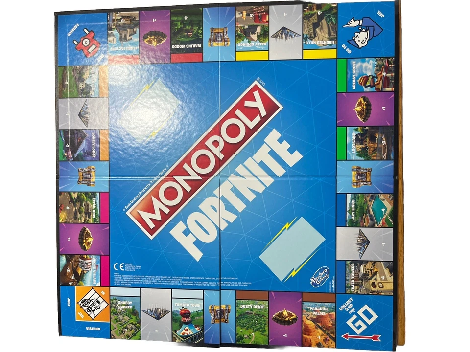 Monopoly Fortnite Edition Board Game by Hasbro Gaming 2018 - (13yrs+) ~ Complete - Image 2 of 4