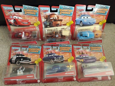 カーズレトロ海外製welcome to radiator springs Disney Pixar - Cars - Welcome To Radiator Springs - Set of 6 - New