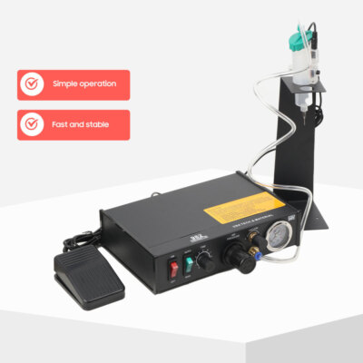 Semi-Automatic Glue Dispenser Digitalanzeige Dispensing Machine Klebstoffspender