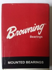 Browning VF2S-112 Mounted Cast Iron Two Bolt Flange Ball Bearing - Setscrew Lock