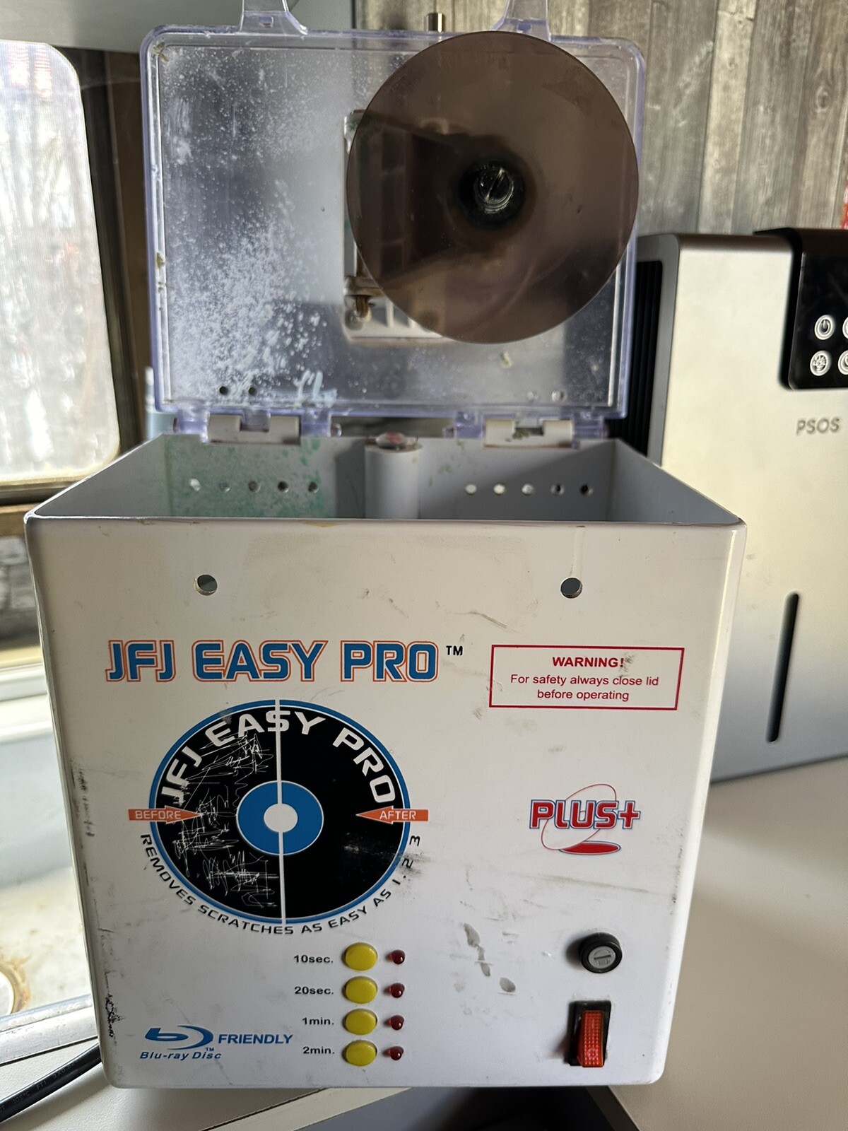 JFJ Easy Pro Plus Universal Disc Video CD/DVD BluRay Repair Machine