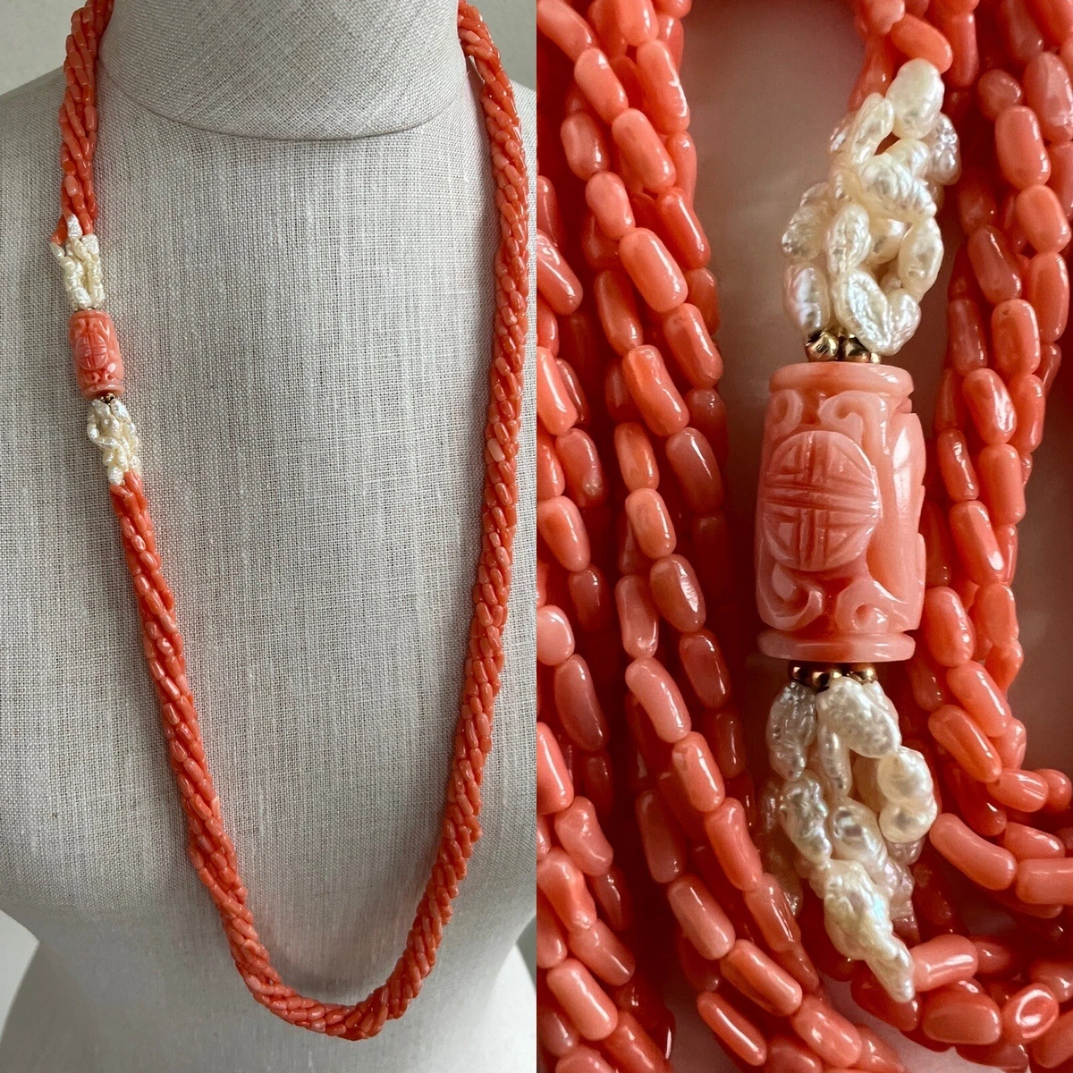 Chinese coral jewelry deals