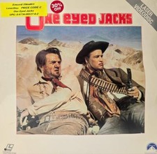 ONE EYED JACKS MARLON BRANDO WESTERN 1960 LASERDISC LASER DISC NEW SEALED
