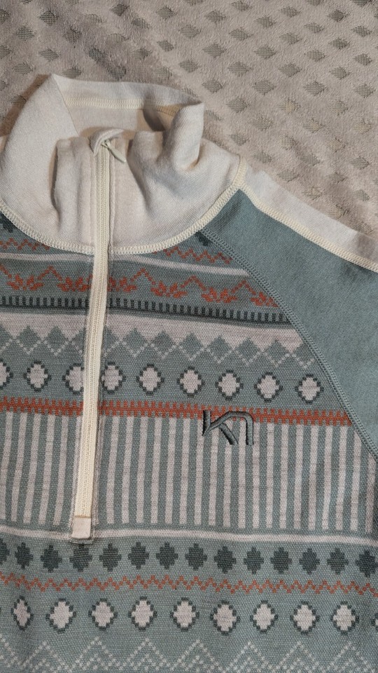 KARI TRAA Long Sleeve Base Layer Shirt Women's Small eBay