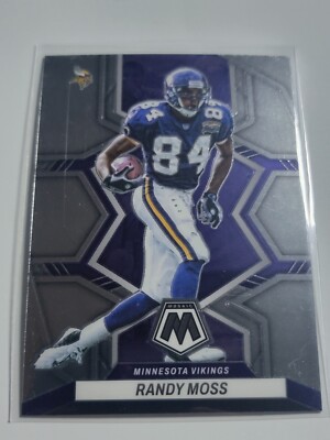 RANDY MOSS 2022 Panini Mosaic #132.  VIKINGS