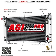 4Row Radiator For 2014-2020 Chevy Silverado 1500 GMC Sierra Yukon Tahoe 5.3&6.2L