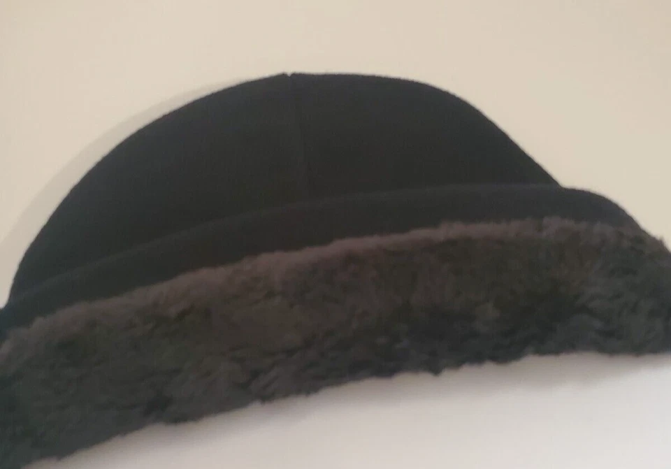 Черный, зеленый и красный унисекс зимняя шапка-бини, очень теплый, 100% акрил, один размер - Изображение 2 из 2