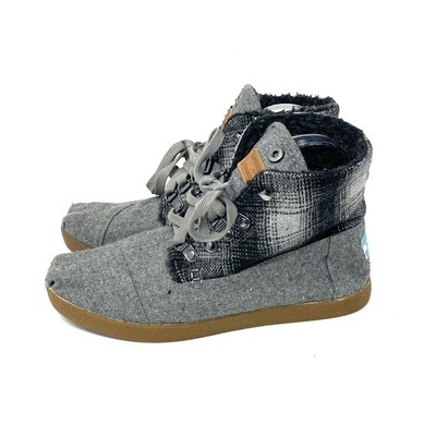 toms gray boots