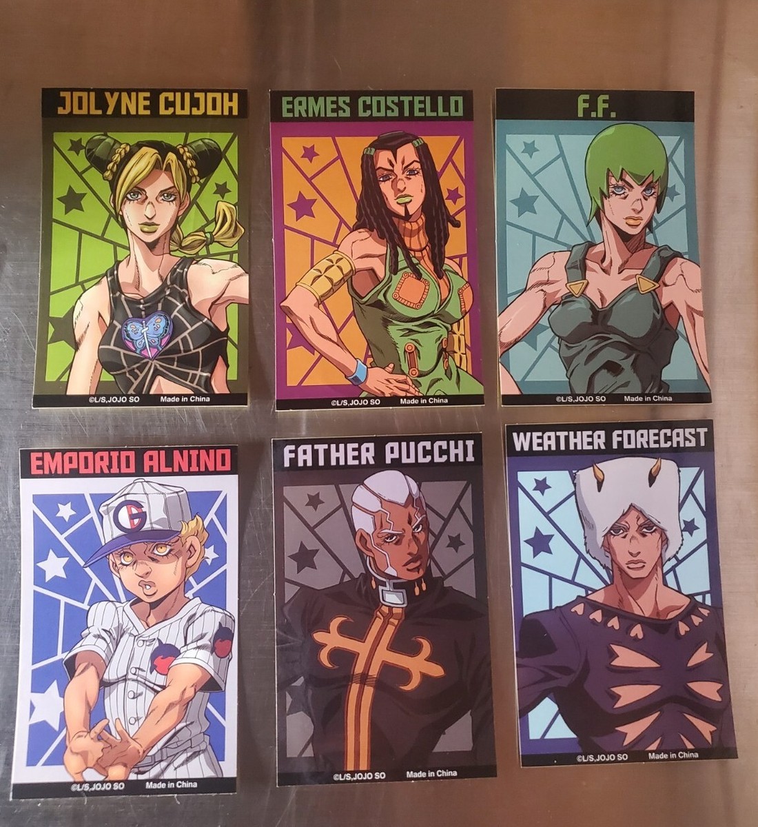 jotaro様　カタログ・パーツリストセット Jojo's Bizarre Adventure Stone Ocean Ermes Narciso Jotaro 3