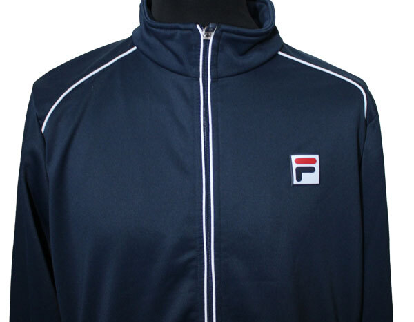 FILA T) GIACCA GIACCA ALLENAMENTO GIACCA SPORTIVA TENNIS BLU BIANCO BEN FBM211003 taglia 56 2XL