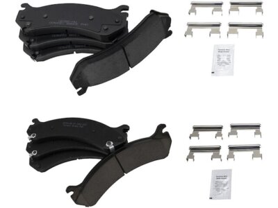 TRQ 73DZ27T Brake Pad Set Fits 2001-2004 Chevy Silverado 2500
