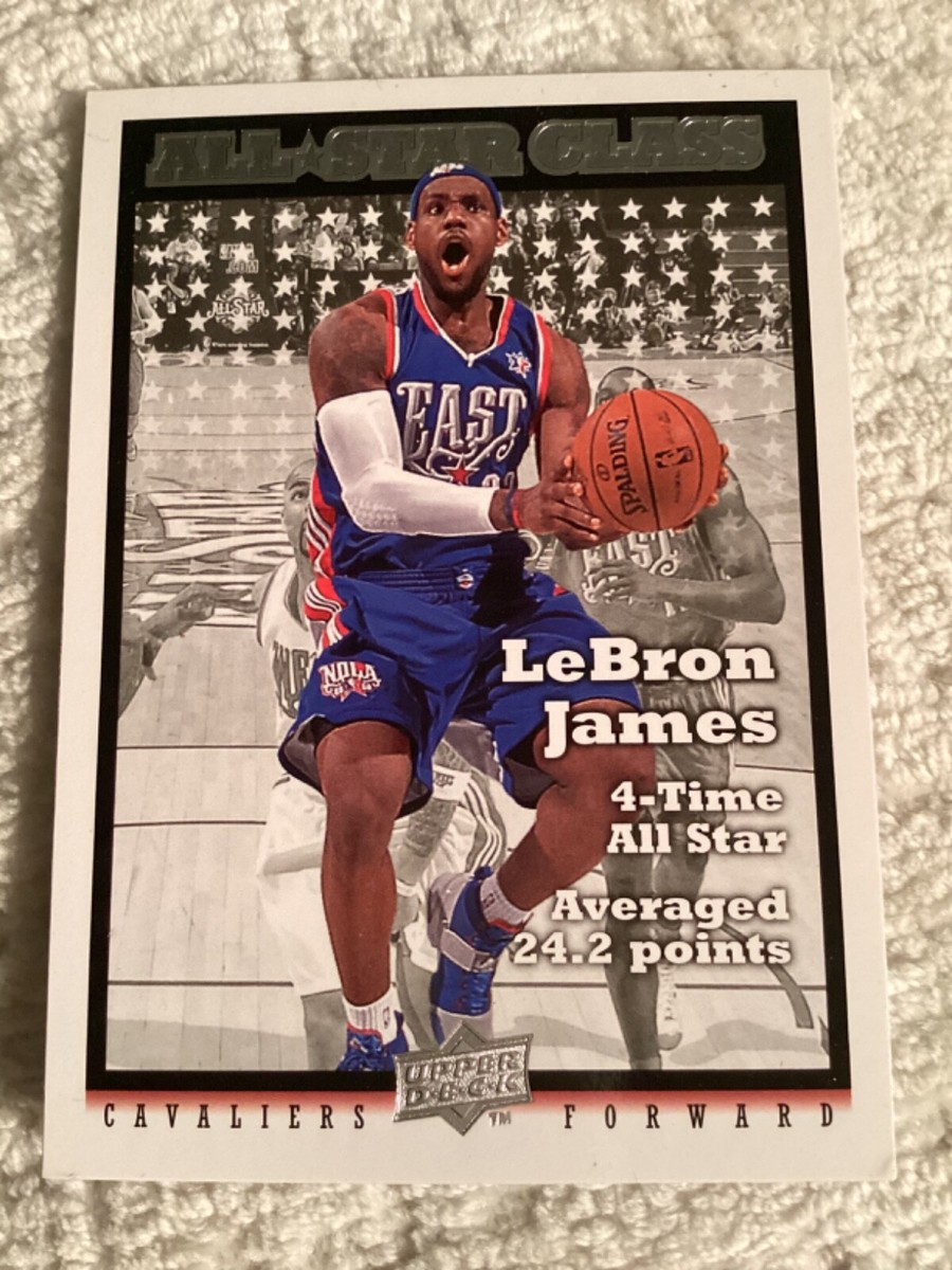 2008 Upper Deck All Star Class #AS-LJ LeBron James Card-Heat-Mavs