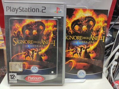 IL SIGNORE DEGLI ANELLI LA TERZA ERA PLATINUM PS2 PLAYSTATION PAL USATO 
