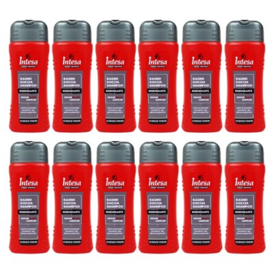 1 Stück INTESA POUR HOMME Duschbad Regenerierendes Shampoo Essence Power 500ml Körper