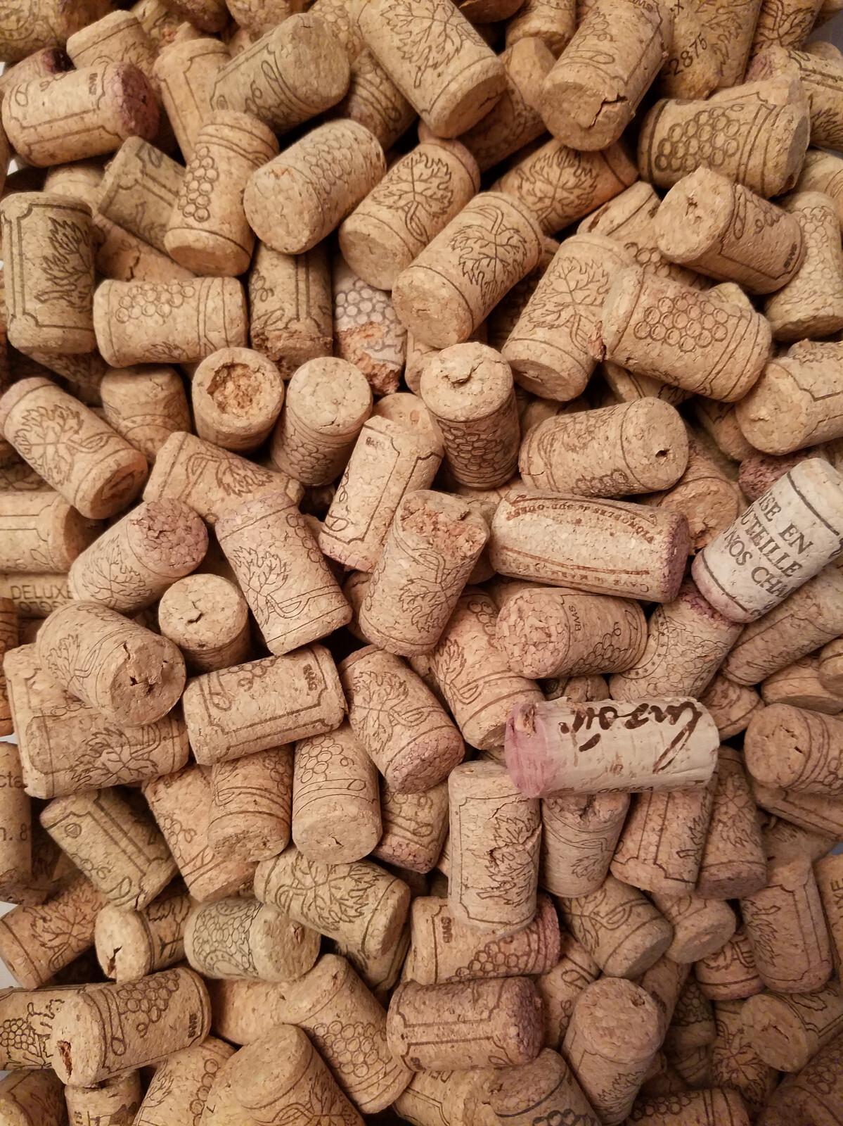 LOT OF 100 ASSORTED USED WINE CORKS eBay