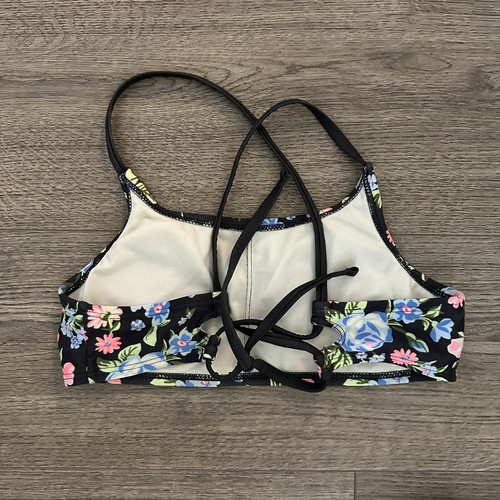 Art Class Girls Floral Two Piece Swimsuit Size XL 14 - Picture 3 of 7