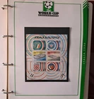 Serie di francobolli nuovi Italia '90 su fogli The World Cup Collection
