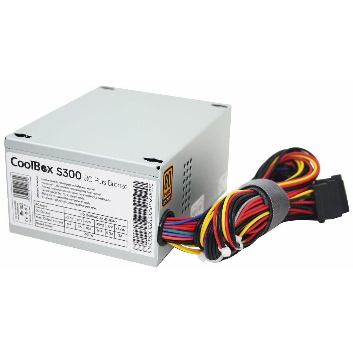 CoolBox 300W 80 Plus Bronze Alimentatore Interno SFX Argentato