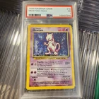 2000 POKEMON BASE Set # 10 MEWTWO-HOLO PSA 1 Poor